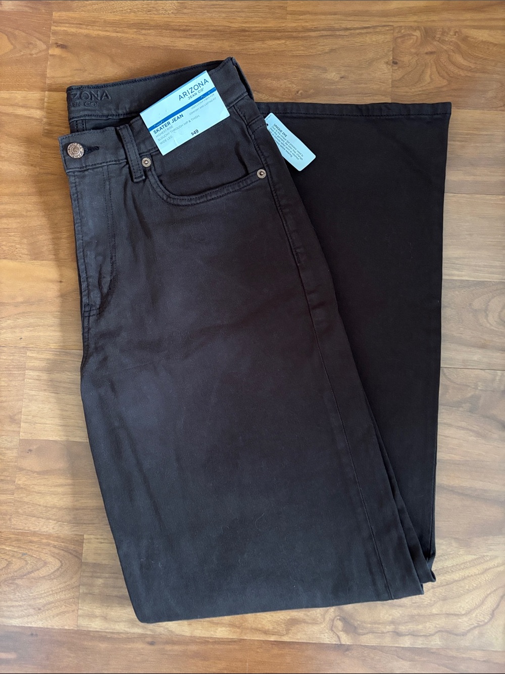 Arizona Jean Brown Skater Jeans
